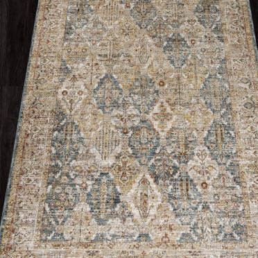 Ковер LB184A - BLUE - Прямоугольник - коллекция SHANTI
