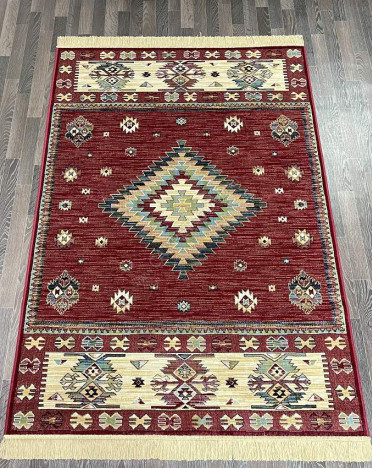 Ковер бельгийский 145041060 Royal Palace (Вискоза, красный)