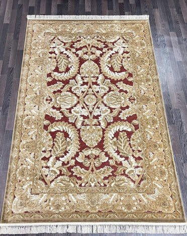 Ковер бельгийский 5010498620 KUNDUZ (Вискоза, бежевый, красный)