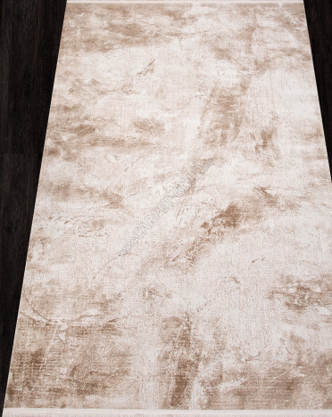 Ковер турецкий SI025B LISSABON (Полиэстер хит-сет, бежевый, кремовый)