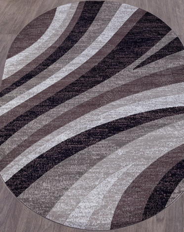 Ковер российский D234 SILVER овальный (Полипропилен)