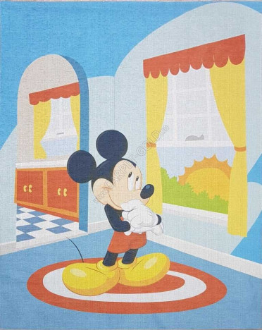 Ковер турецкий MKC006 Qum (Полиэстер хит-сет, разноцветный)