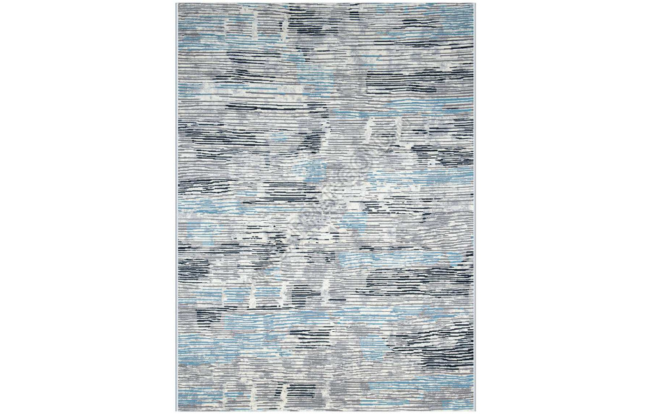 Ковер 50003A STAN L.GREY / BLUE CKM Kremlin