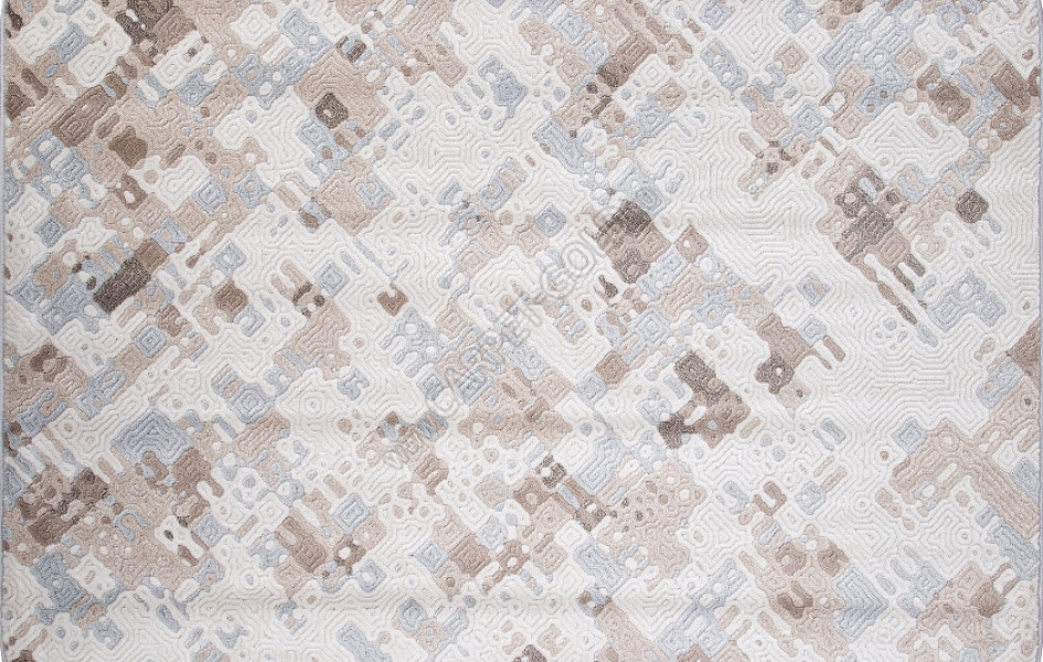 Российский ковер D958 - CREAM - Овал - коллекция MIRANDA