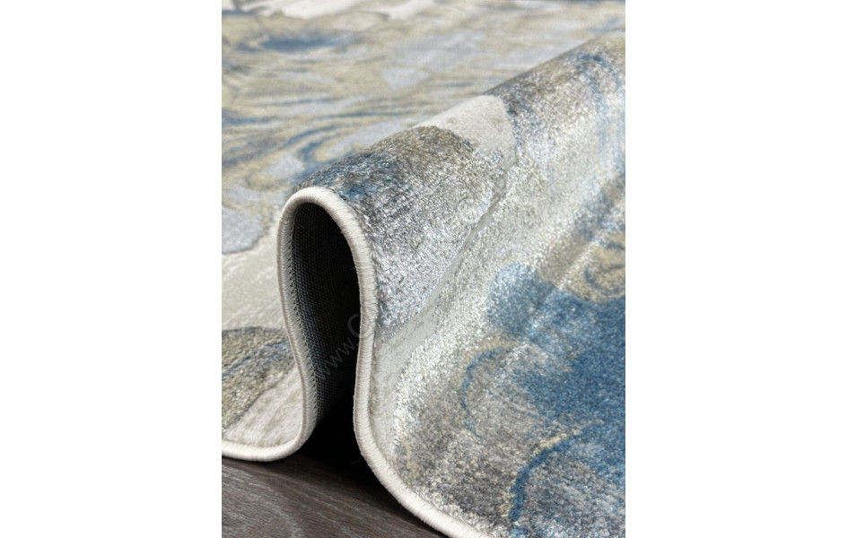 L137A_CREAM SHRINK / BLUE FDY овал Gilan