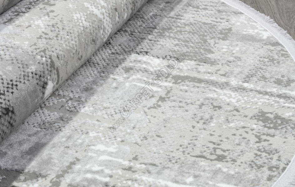 Ковер C288AG - GREY / ANTRACITE - Овал - коллекция LORENZO