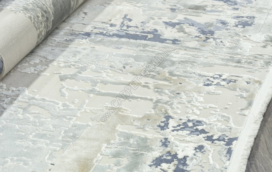 Ковер A123AY - BLUE / GREY - Прямоугольник - коллекция EMPEROS