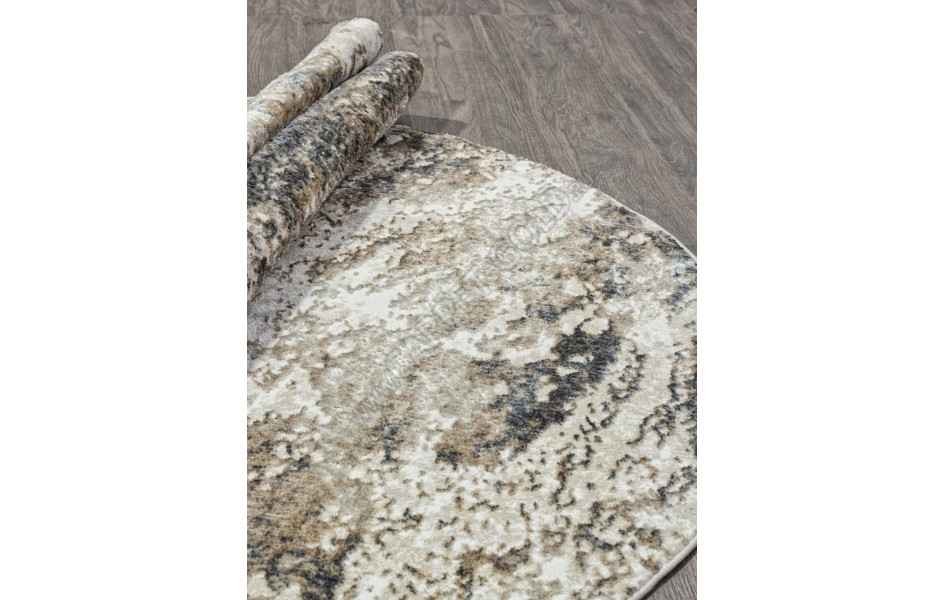 Ковер 02463A - BEIGE / BEIGE - Овал - коллекция SAFARI