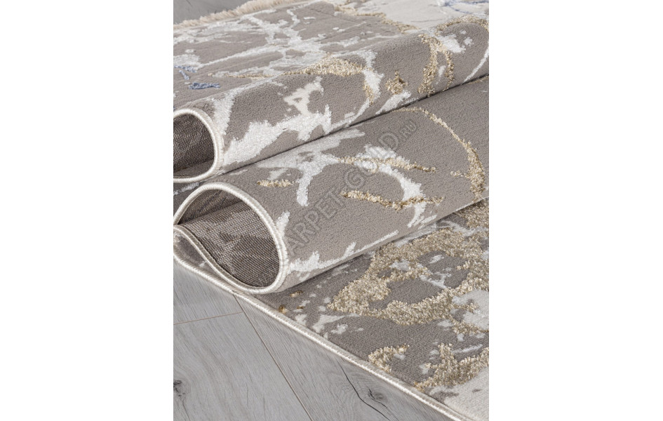 Ковер 27231A - GRY / NAVY - Прямоугольник - коллекция MOSSO