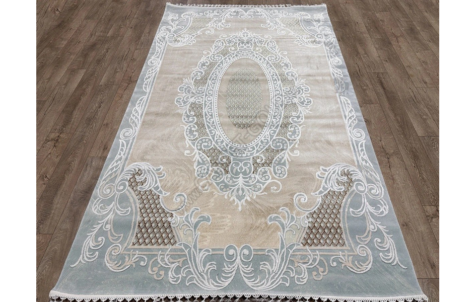 Турецкий ковер Istinia 2967A B.BEIGE/B.BLUE