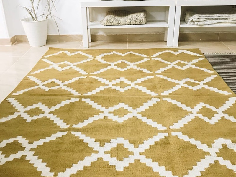 Безворсовый ковер